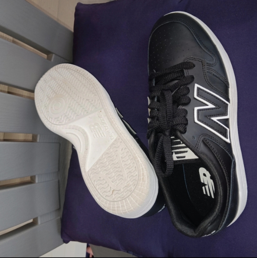 New Balance 480 Shoes black and white - Picture 4 of 5